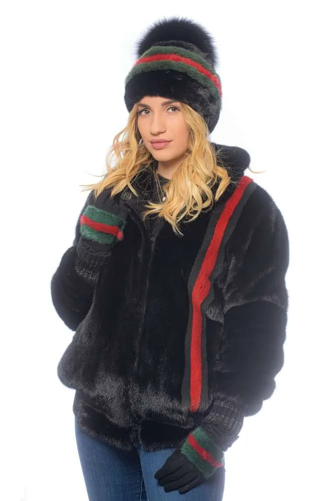 Giubbino Visone Black GS