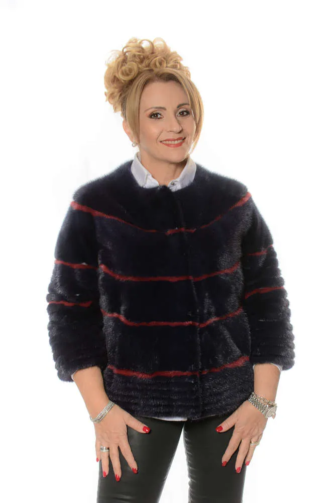 Giacca visone mod. B/9