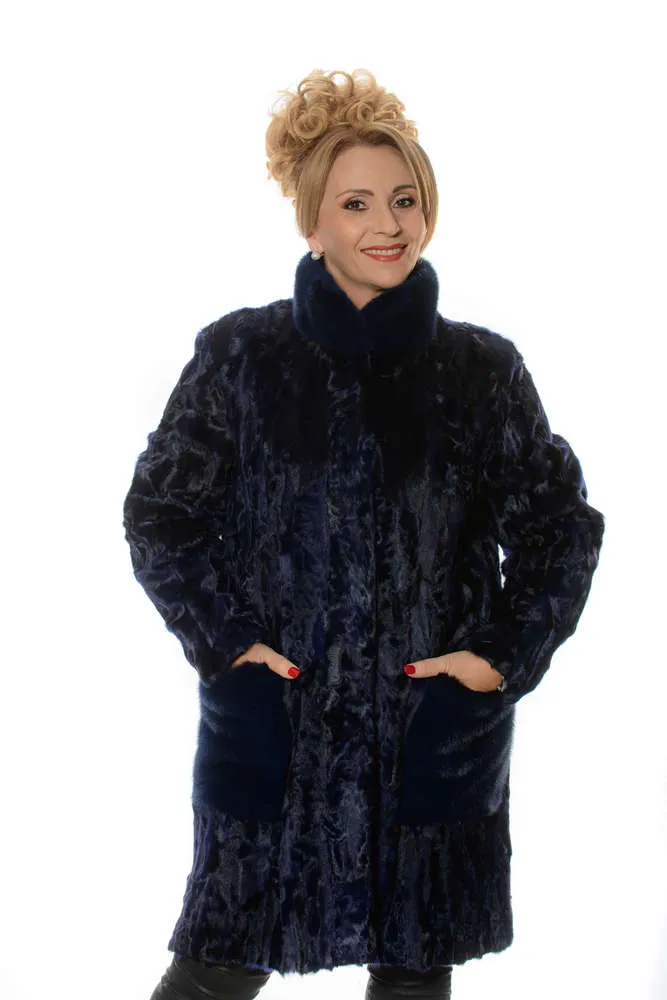 Giacca persiano blu